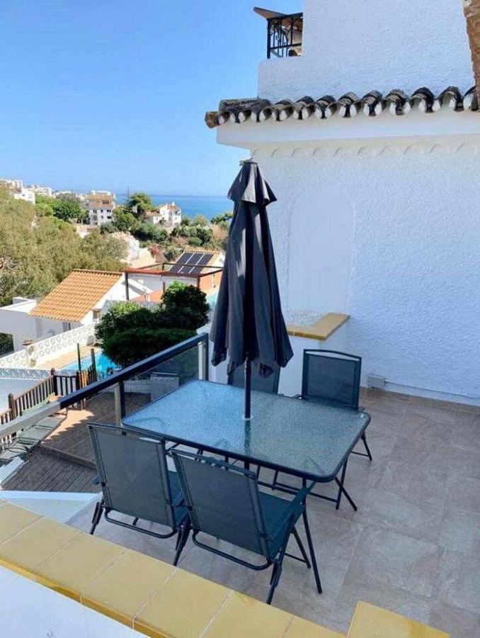 Apartamento 2 En Chalet Con Vista Abierta Al Mar Málaga Eksteriør billede